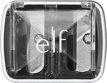 E.L.F, Dual-Pencil Sharpener, Convenient, Essential Tool, Sharpens, Easy To Clean, Travel-Friendly, Compact