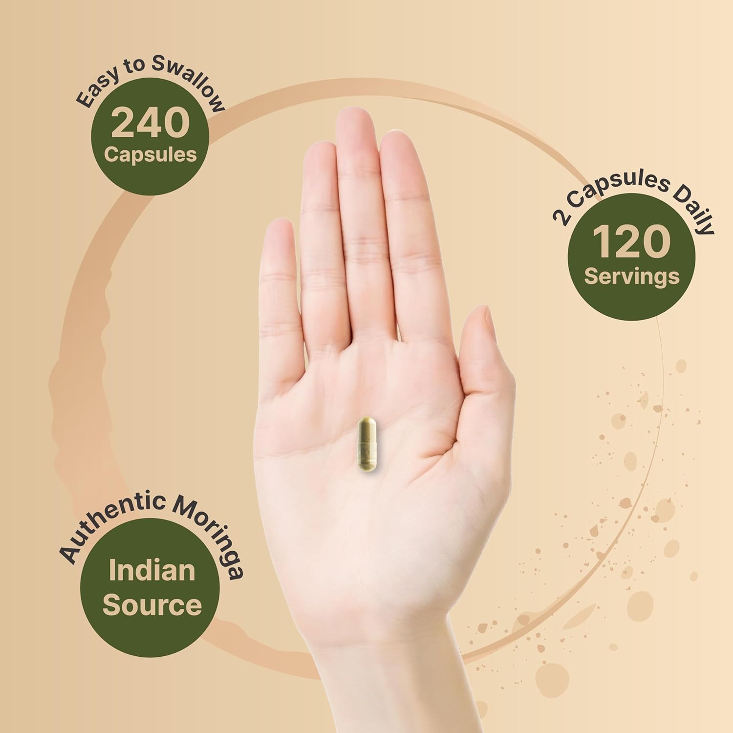 Naturebell Moringa Oleifera 8000Mg Per Serving & Glutathione Supplement 2,000Mg Per Serving Bundle Pack | Made With Organic Moringa Leaf Powder | Master Antioxidant