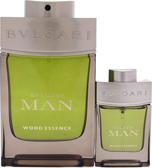 Bvlgari Man Wood Essence By Bvlgari For Men - 2 Pc Gift Set 3.4Oz Edp Spray, 0.5Oz Edp Spray