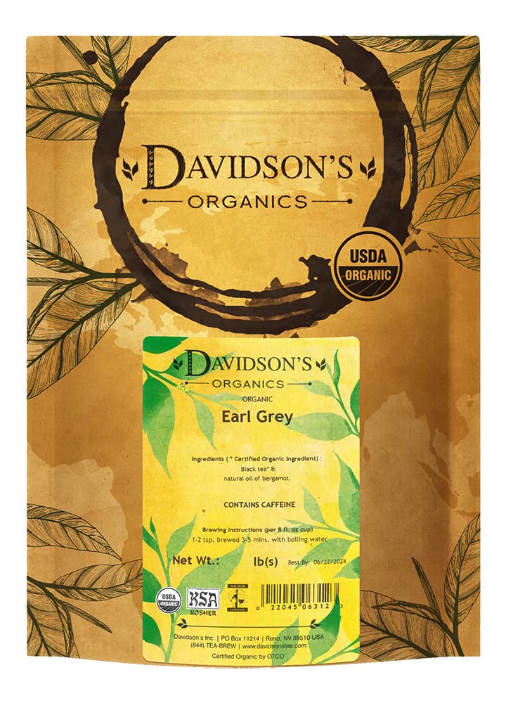 Davidson'S Tea Bulk, Earl Grey, 16-Ounce Bag