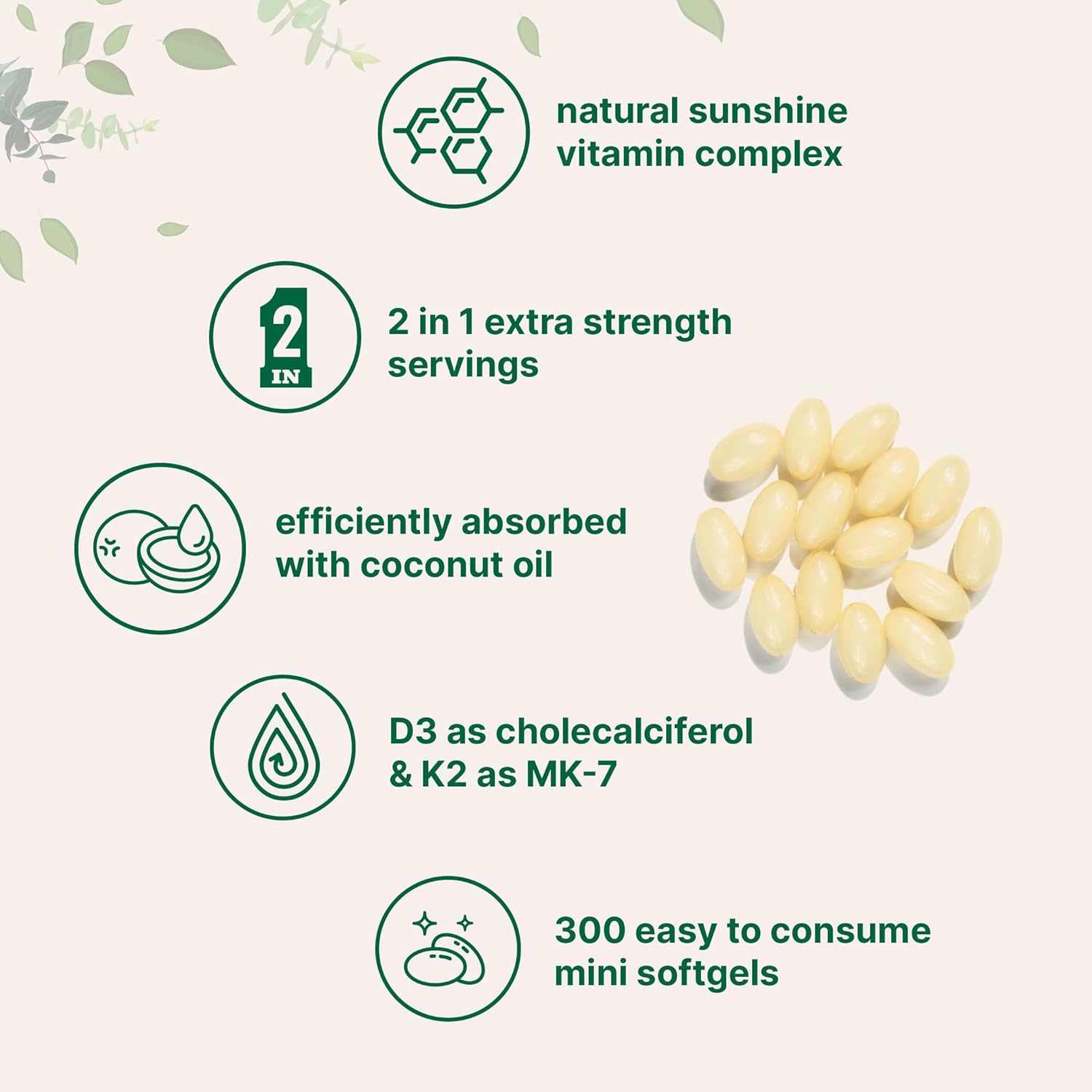 Micro Ingredients Vitamin D3 10,000Iu + K2 200Mcg Coconut Oil Softgels & Instant Colostrum Powder Bundle 2 Pack | Essential Sunshine Vitamins | Grass-Fed Bovine Mother’S First Milk