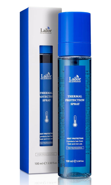 La'Dor Hair Heat Protectant Spray Leave-In Conditioner Detangler Mist For Hot Tools & Curling Iron - Instant Gloss Anti-Frizz Keratin Treatment Free Of Silicone Paraben Sulfate Alcohol 3.4 Fl Oz Lador