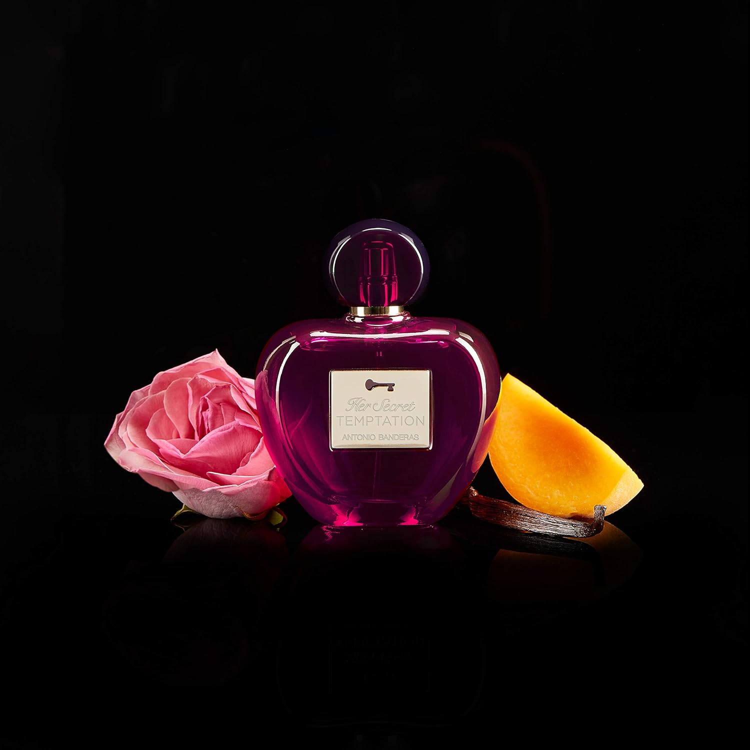 Banderas Perfumes - Her Secret Temptation - Eau de Toilette for Women - Romantic, Charming and Femenine Fragance - Oriental and Sweet Notes - Ideal for Day Wear - 80 ml : Amazon.co.uk: Beauty