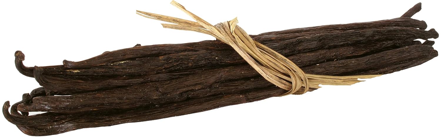 10 Vanilla Beans - Whole Gourmet Grade A Pods For Baking, Homemade Extract, Brewing, Coffee, Cooking - (Tahitian)