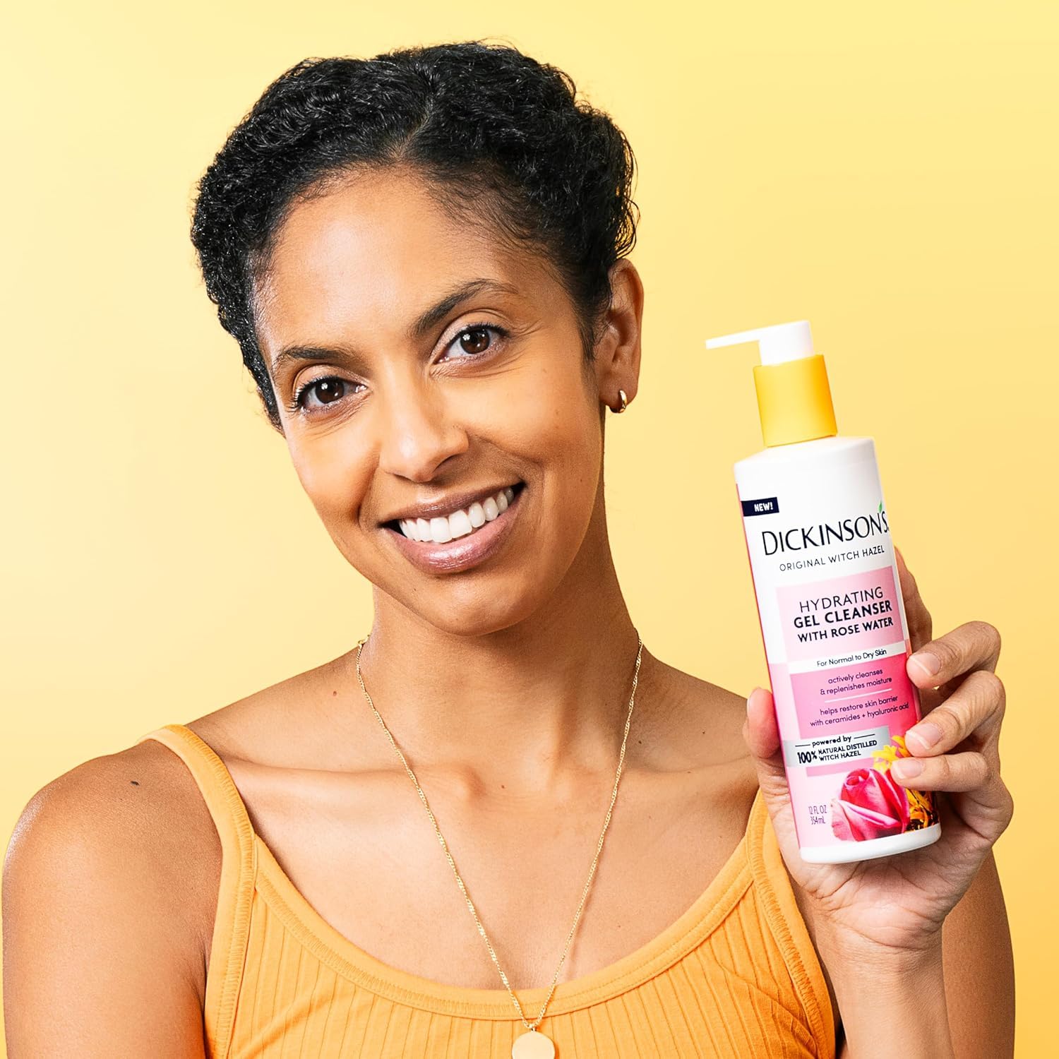 Dickinson'S Original Witch Hazel Pore Perfecting Facial Cleanser, 12 Fl Oz, For Normal To Oily Skin, Removes Excess Oil, Refines And Clears Pores, Alcohol-Free Face Wash : Beauty & Personal Care