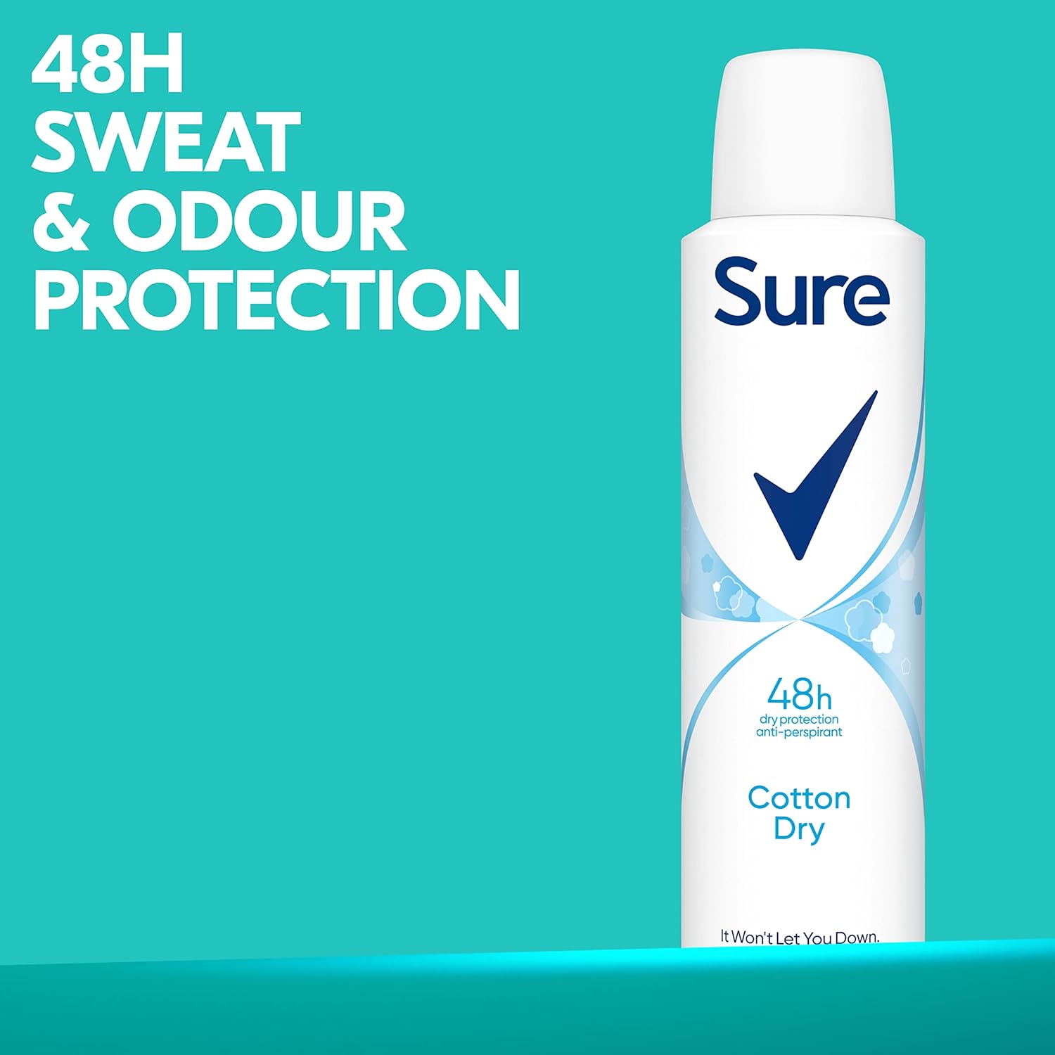 Sure Women Cotton Dry Anti-perspirant Deodorant Aerosol 150 ml : Amazon.co.uk: Beauty
