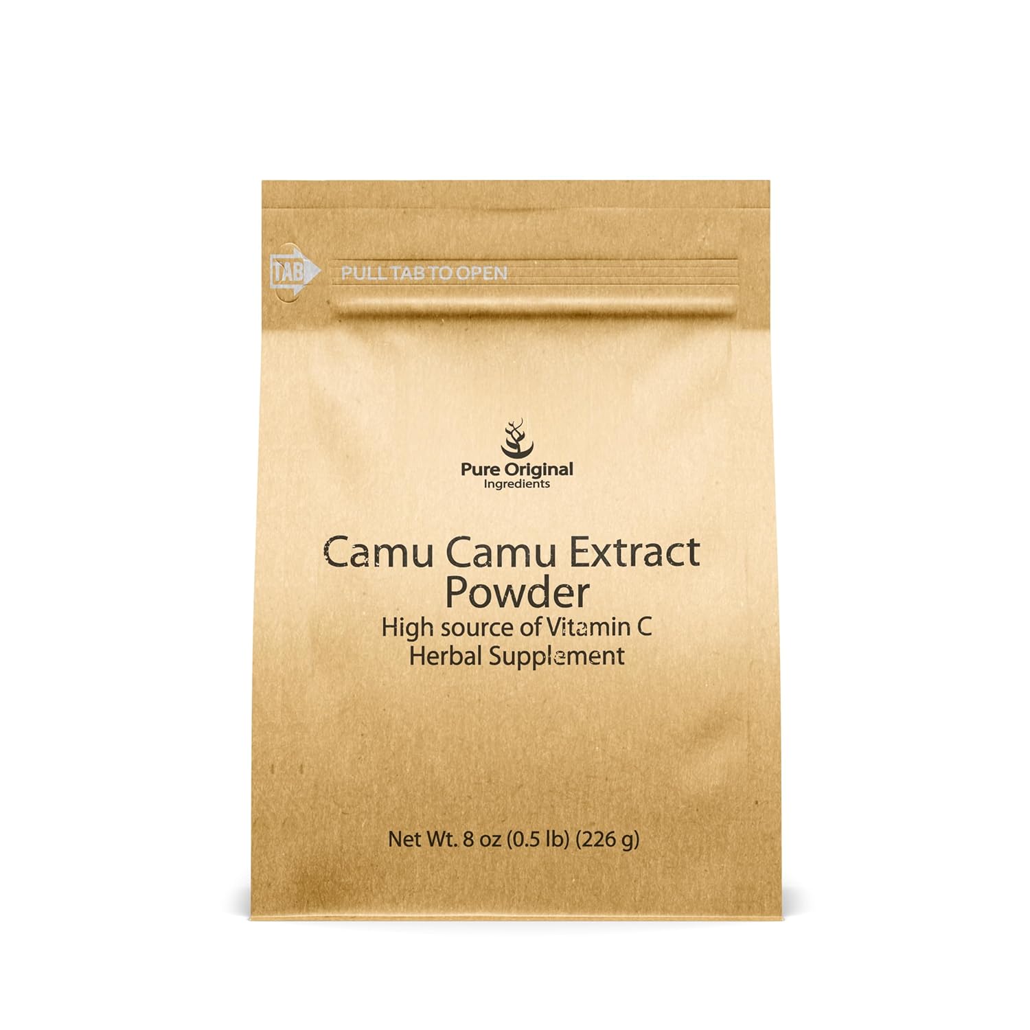 Pure Original Ingredients Camu Camu Powder (8Oz), Source Of Vitamin C, Brazilian Superfood