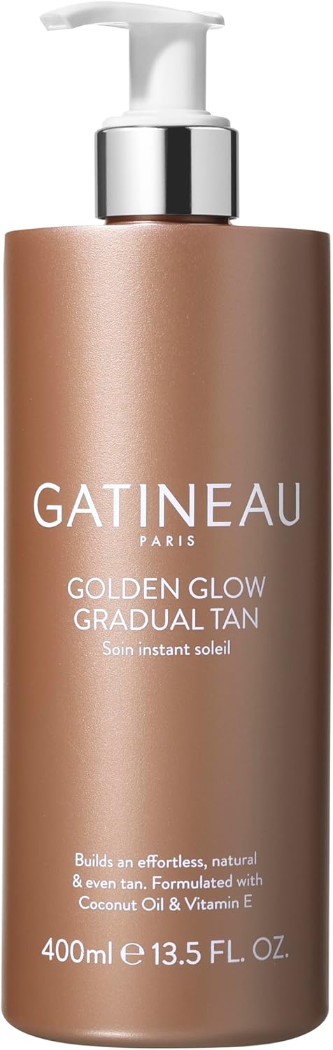 Gatineau - Golden Glow Gradual Tan (400Ml X 2 Bottles) 2 In 1 Moisturiser & Self Tanning Lotion
