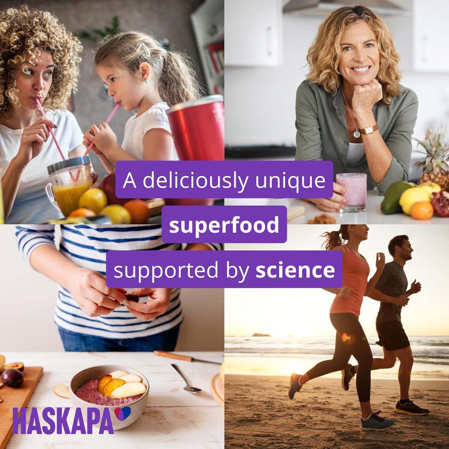 Haskapa | Superberry Powder | Made With 100% Natural Vegan Whole Haskap Berries | High in Vitamin C + Antioxidants | Gluten Free | Superfood Made from Freeze Dried Berries | (30 Day Supply) : Amazon.co.uk: Grocery