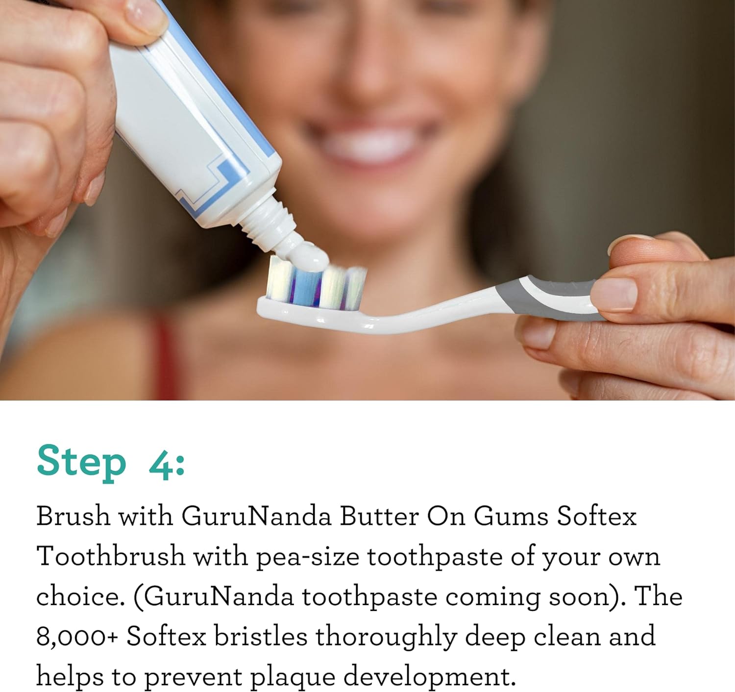 GuruNanda Better Gums Regimen 1.0 with CocoMint Pulling Oil, Butter on Gums Toothbrush, Concentrated Mouthwash, Handheld Portable Water Flosser, & Saline Packets - 5 Count : Health & Household