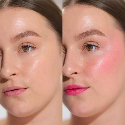 Revolution Beauty, Jelly Blush Stick Lip & Cheek Stain, Long-Lasting & Buildable With Hyaluronic Acid & Aloe, Vegan & Cruelty-Free, Peach Orange
