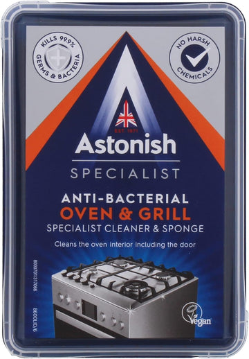Astonish Specialist Oven & Grill Cleaner & Sponge, 250g