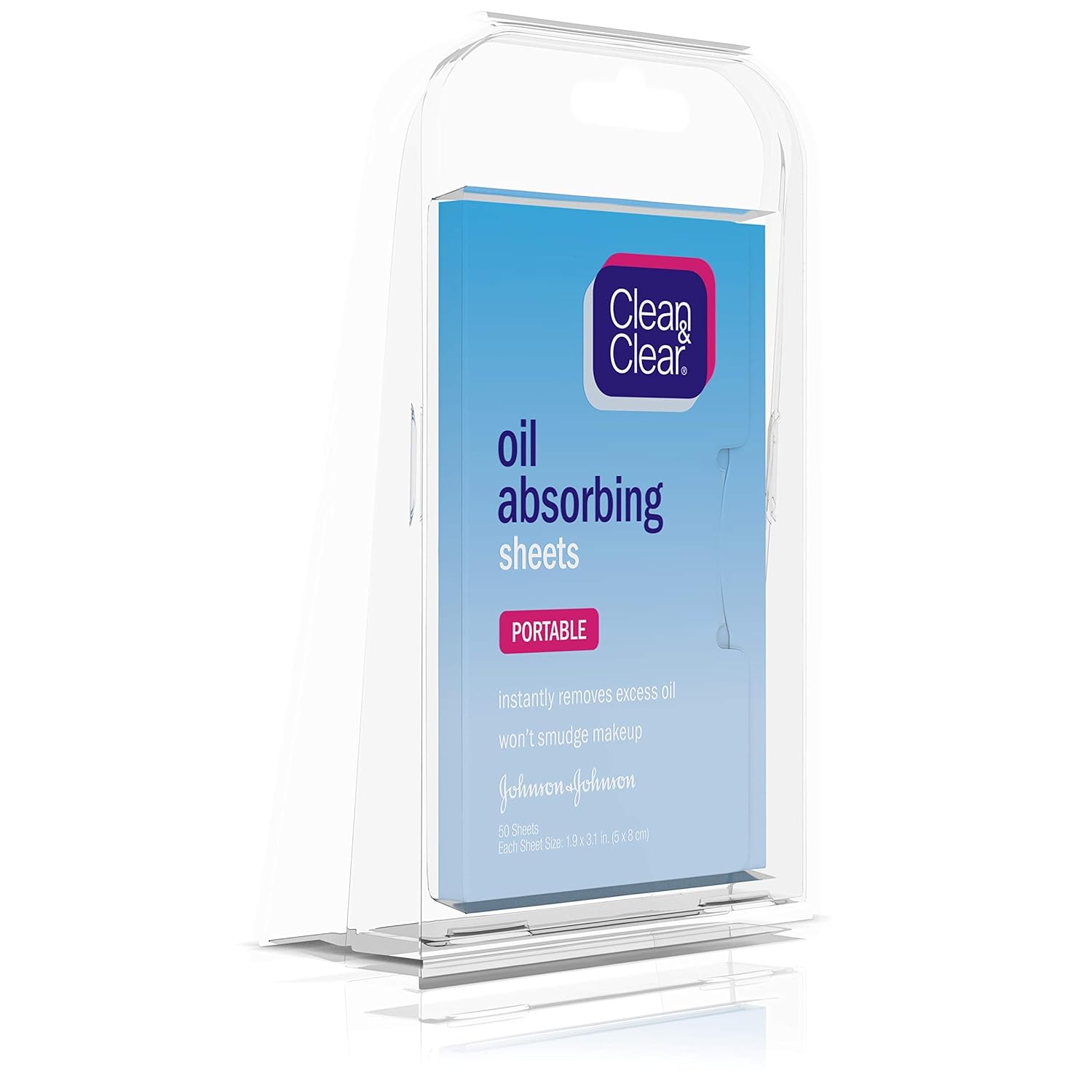 Clean & Clear Oil Absorbing Sheets, 50 Count : Everything Else