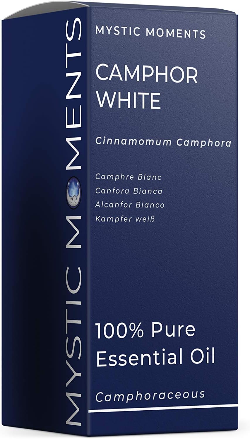 Mystic Moments Camphor Essential Oil-100ml-100% Pure, 100ml : Amazon.co.uk: Health & Personal Care
