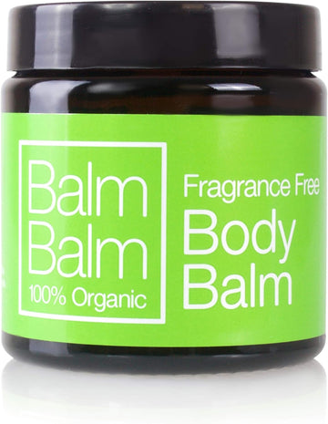 Balm Balm, Organic Fragrance Free Body Balm, 120 Ml