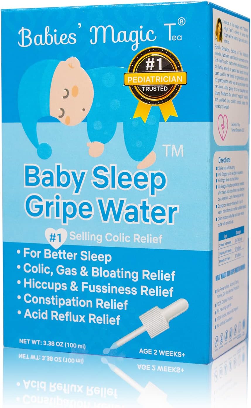 Babies Magic T Gripe Water for Baby Colic and Gas Relief- Gentle & Safe- Supports Comfort from Colic and Gas : Baby