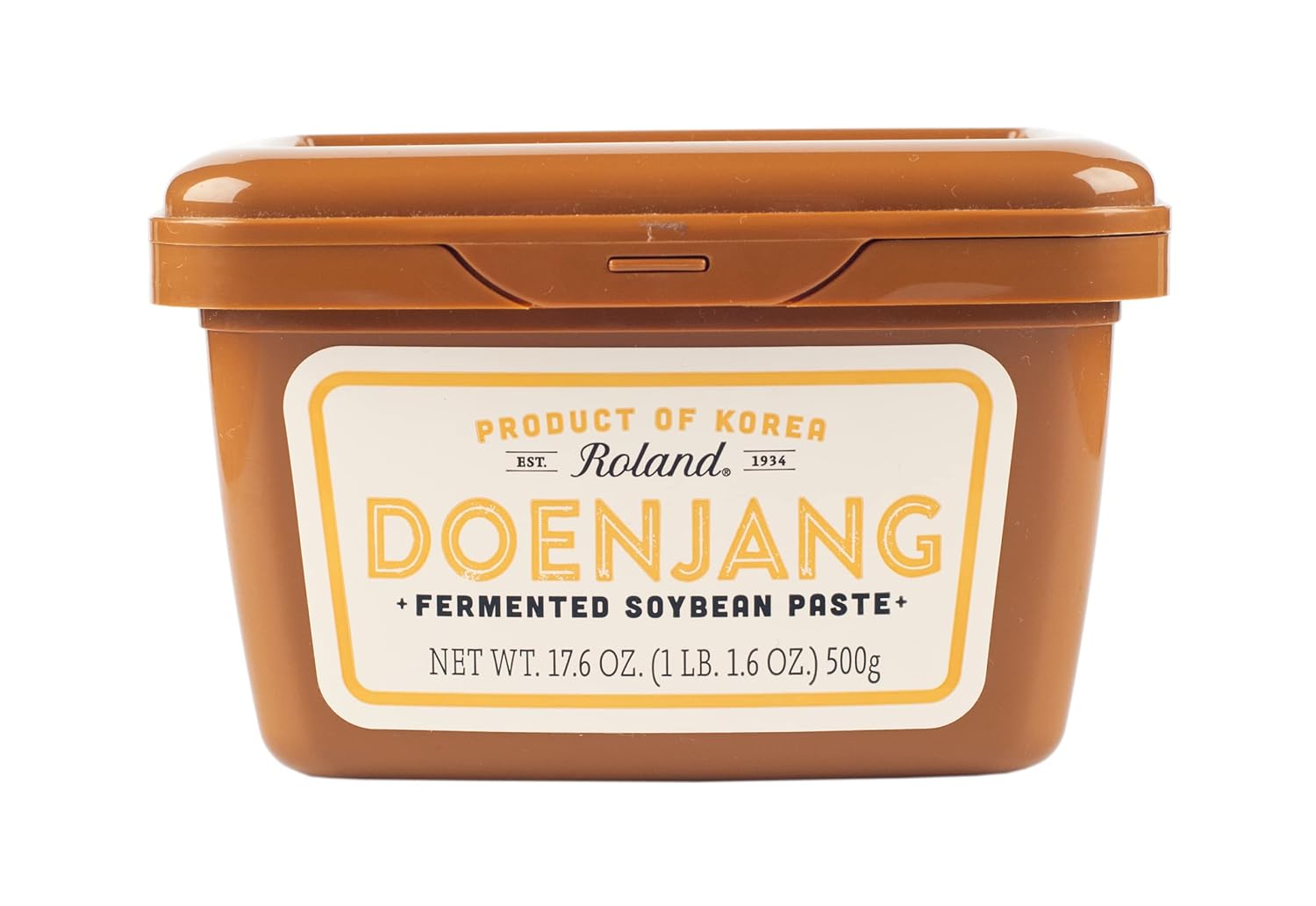 Roland Foods Doenjang, Fermented Soybean Paste, 17.6-Ounce Package, Pack of 12