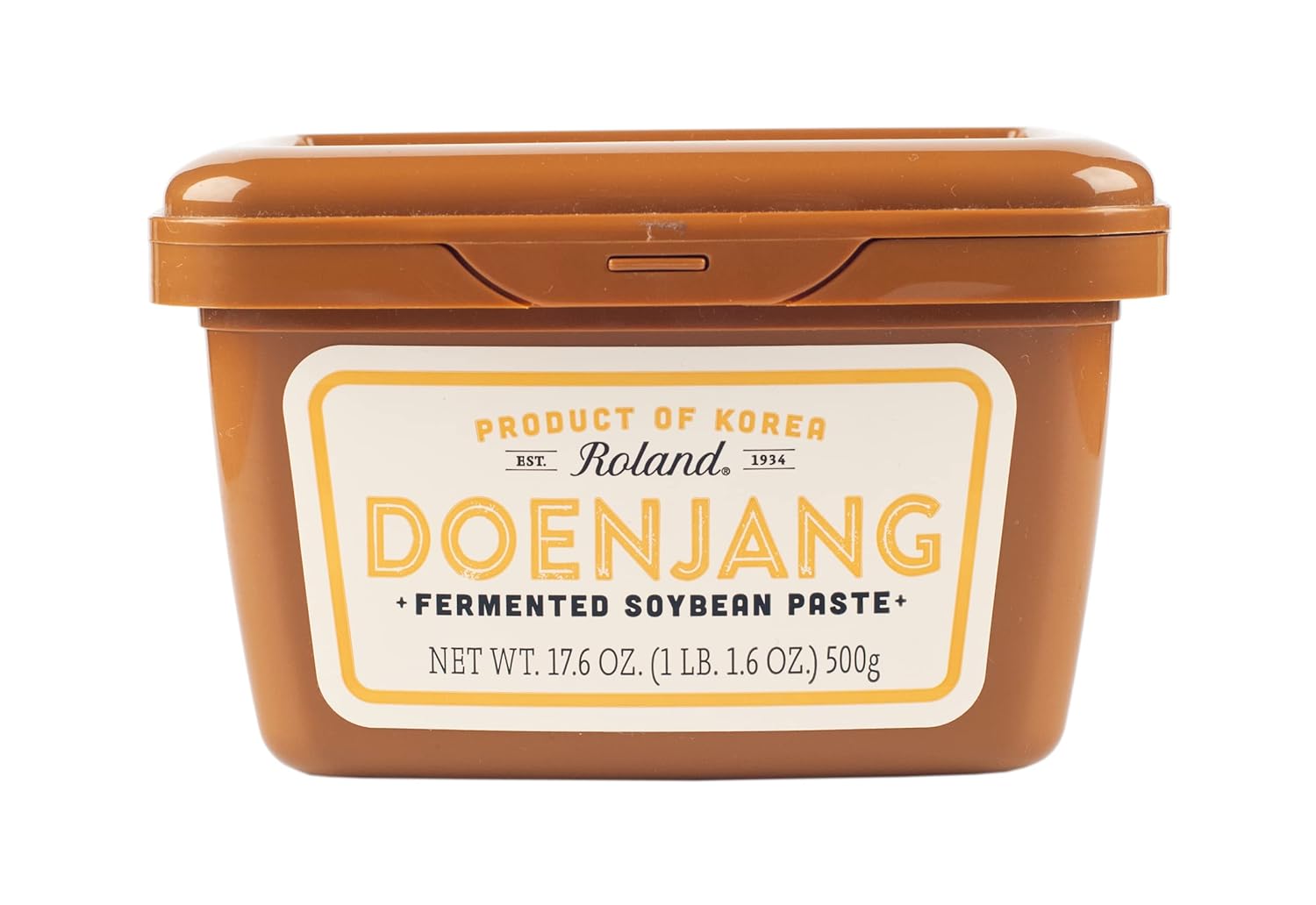 Roland Foods Doenjang, Fermented Soybean Paste, 17.6-Ounce Package, Pack Of 12