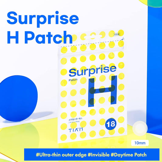 Tiam Surprise H Patch (54 Count, Pack Of 3), Invisible Hydrocolloid Acne Patches