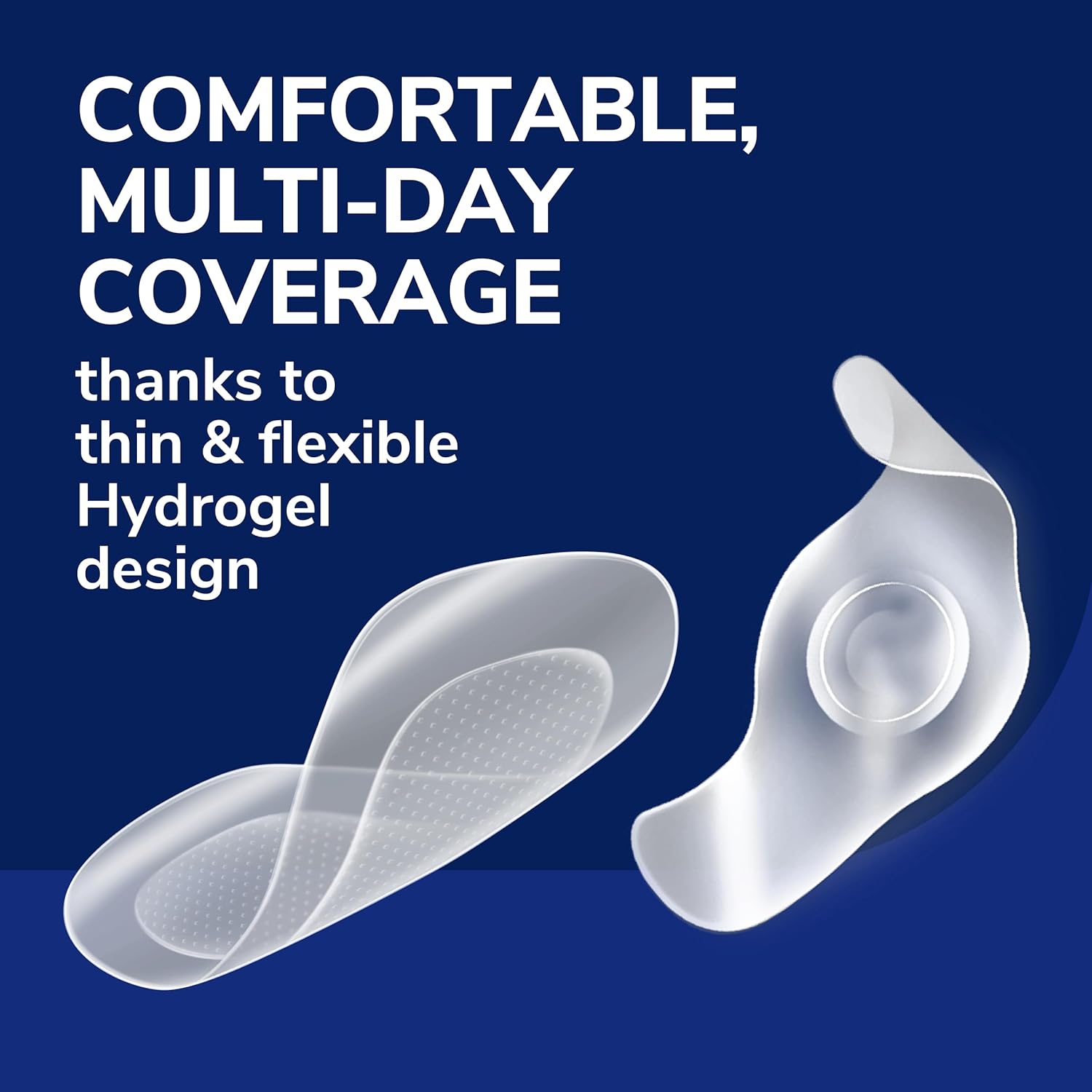 Dr. Scholl’S Blister Cushions Seal & Heal Bandage For Feet, Toes, Heels & Hands, 12 Ct - Blister Prevention Pads, Hydrogel Technology Protects From Painful Shoe Pressure & Rubbing, Water-Resistant