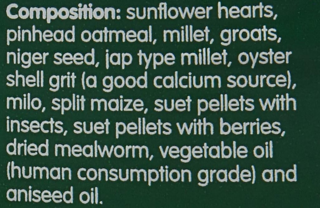 Extra Select Spring and Summer Mix Wild Bird Food Tub, 5 Litre :Pet Supplies