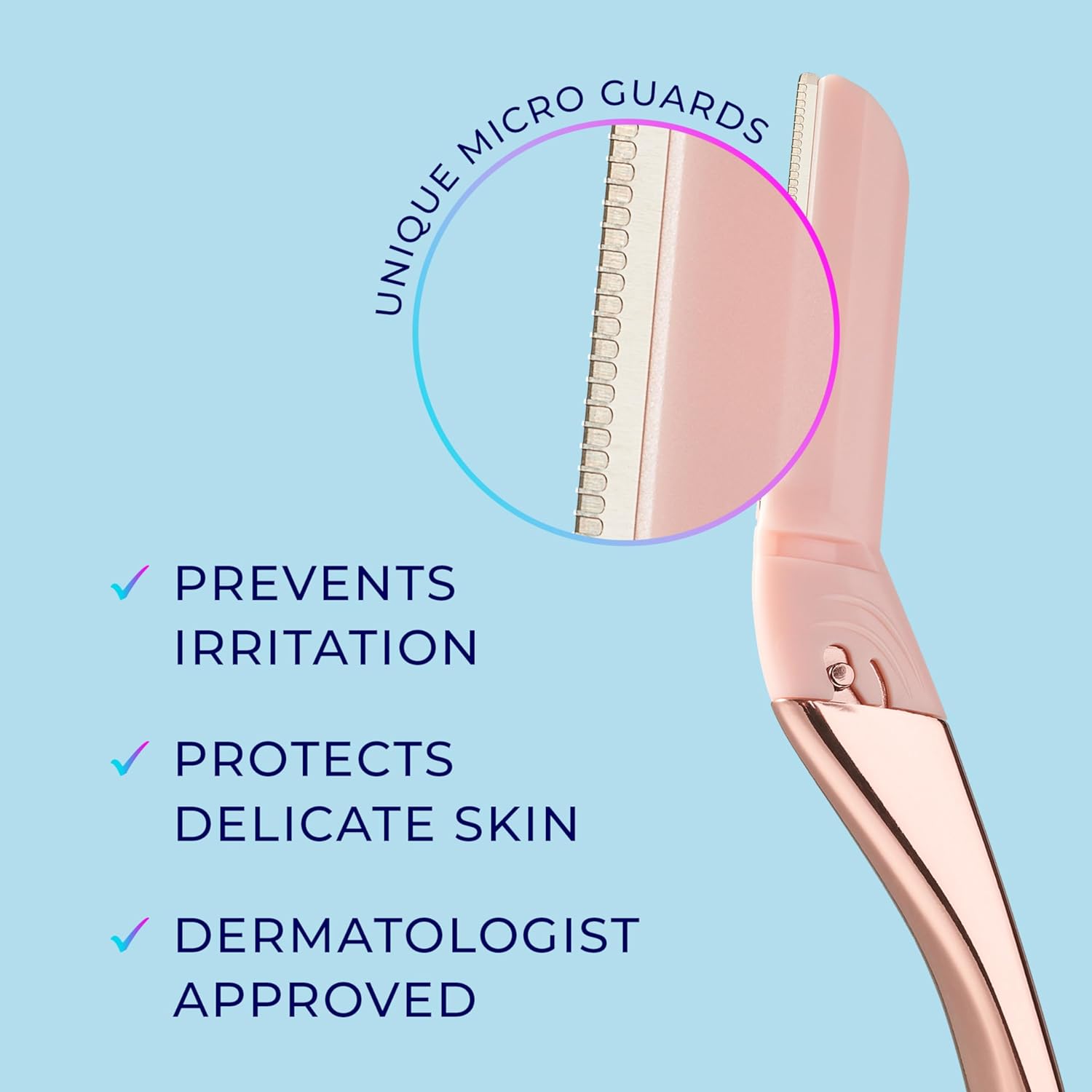 Schick Hydro Silk Dermaplaning Wand, Dermaplaning Tool for Face with 3 Refill Blades | Dermaplane Razor for Women Face, Dermaplane Tool, Eyebrow Razor, Face Razor, Facial Razor, Weighted Metal Handle : Beauty & Personal Care