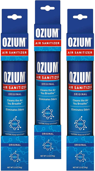 Ozium Air Sanitizer 3.5 oz Spray, Original (3) : Health & Household
