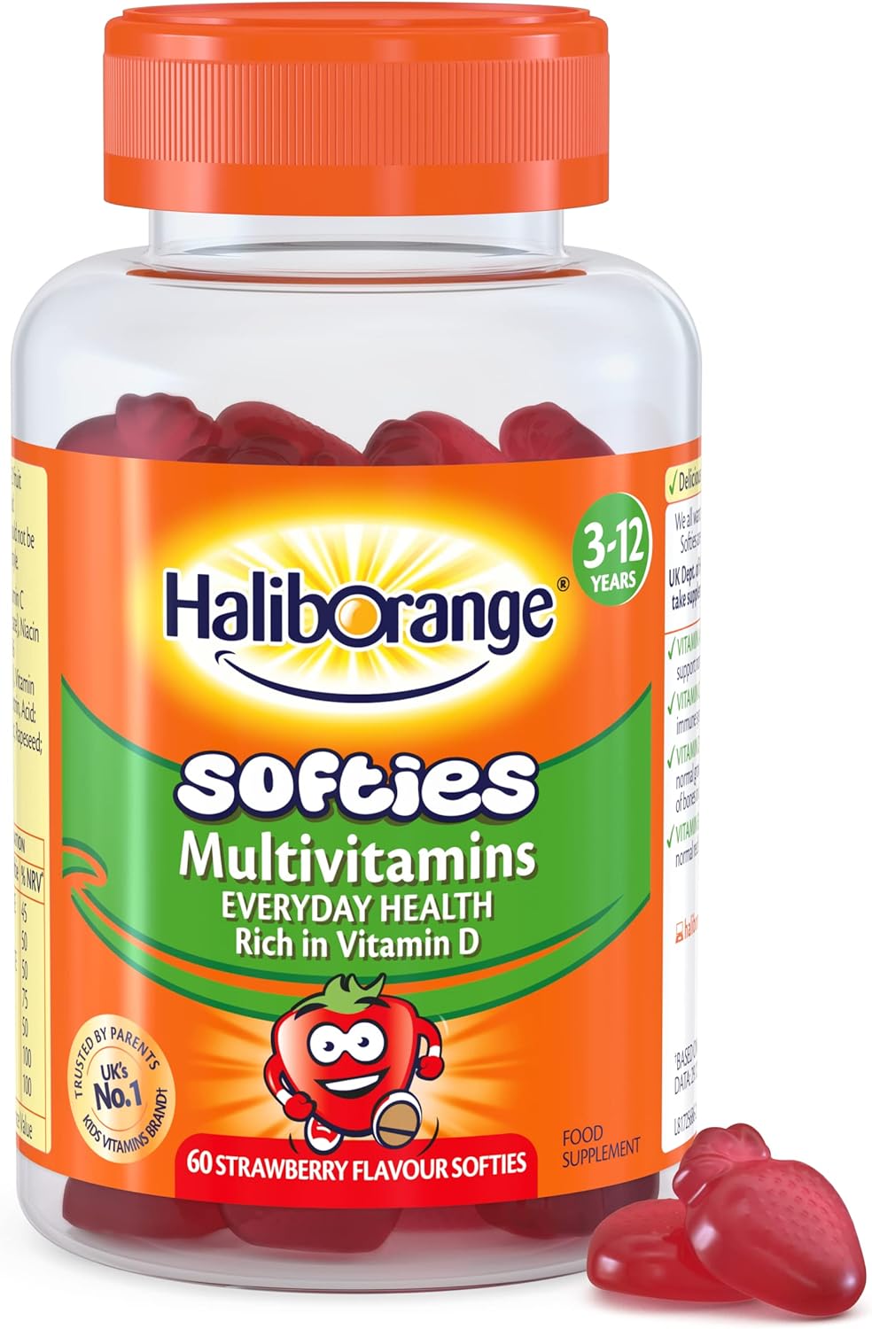 Haliborange Multivitamins Fruit Softies 60 Pack