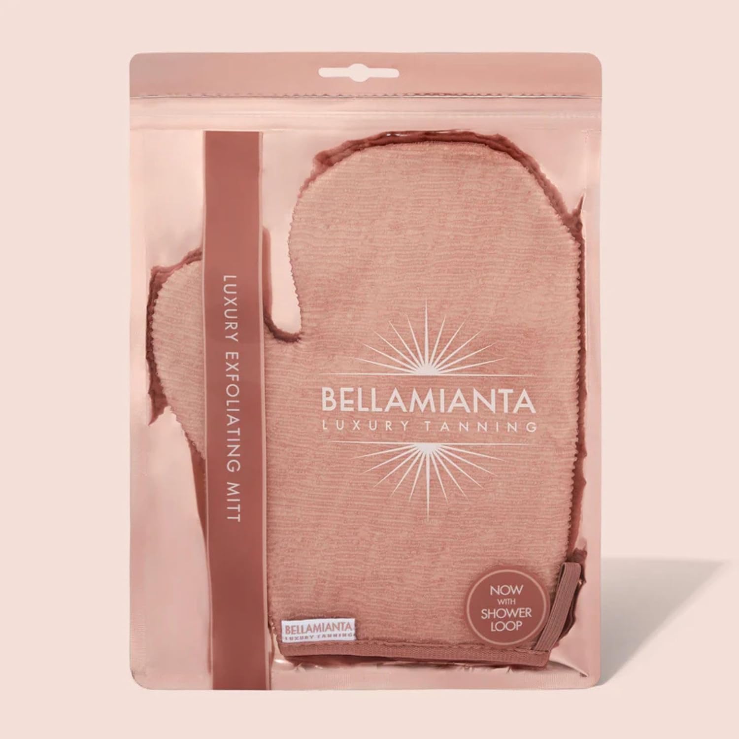 Bellamianta Luxury Deep Exfoliating Mitt - Body Scrub Exfoliator Glove for Cleansing, Dead Skin Removal, Revitalising Skin and Fake Tan Preparation - Ultimate Home Self-Tanning Mitt : Amazon.co.uk: Beauty