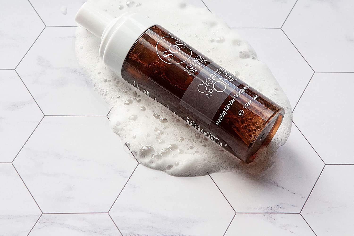 Science of Skin Cleanse No. One - Micellar Foaming Face Cleanser for Problem Stressed Skin - Hydrating Cleanser For Skin Care - Gentle Foaming Facial Cleanser For Sensitive Skin Cleansing/Face Wash : Amazon.co.uk: Beauty
