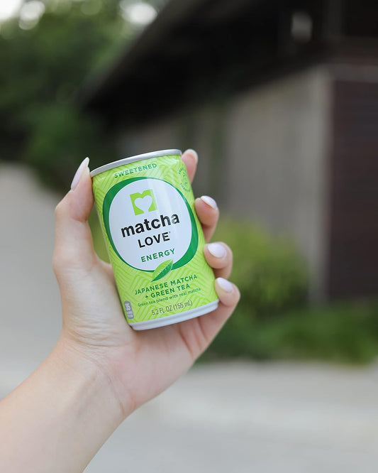 Matcha Love Green Tea Sweetened Energy Shots, 5.2 Ounce (Pack Of 20)