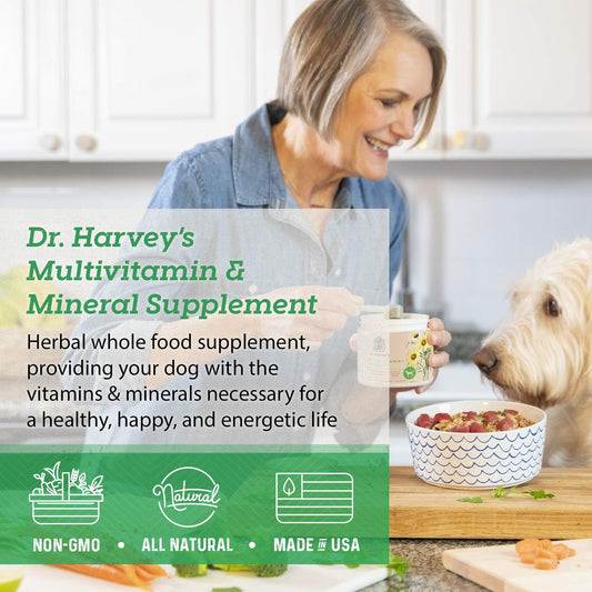 Dr. Harvey'S Herbal Multi-Vitamin And Mineral Supplement For Dogs (7 Ounces)