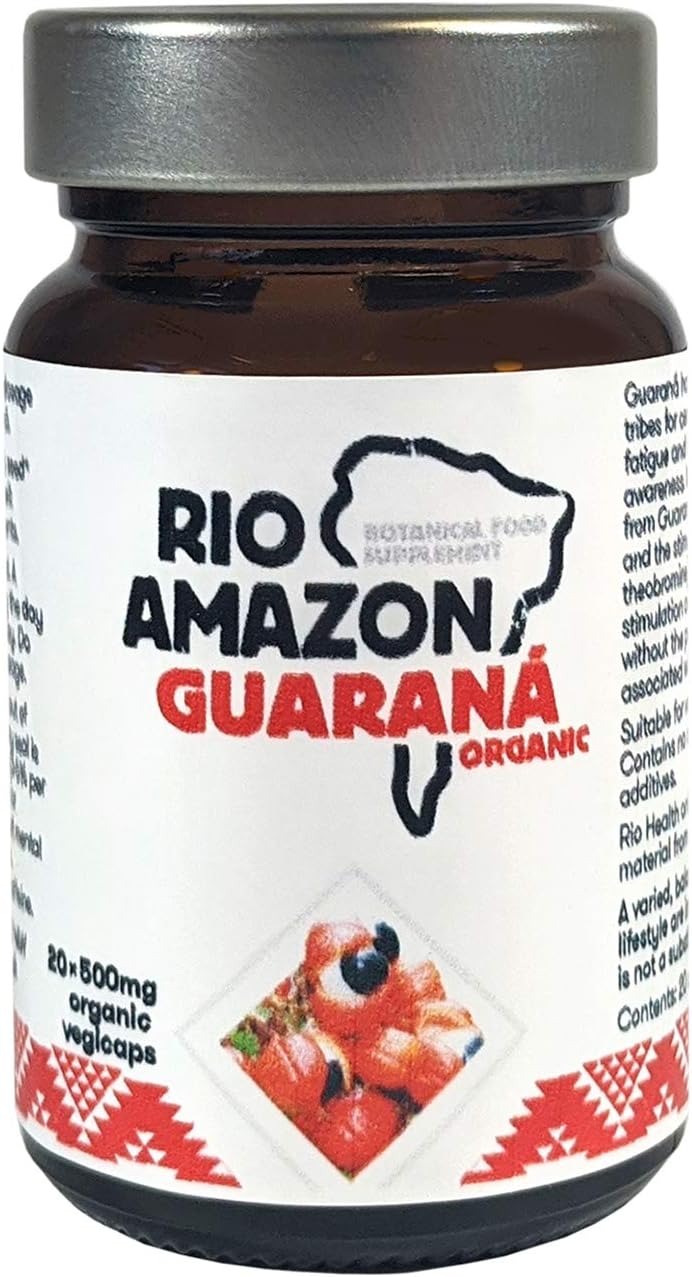 Gogo Organic Guaran? 500Mg 20 Vcaps-2 Pack
