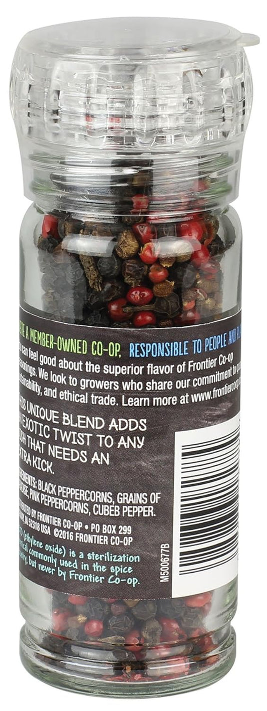 Frontier Natural Products Peppercorn Blend, Exotic, 1.69-Ounce (Pack Of 3)