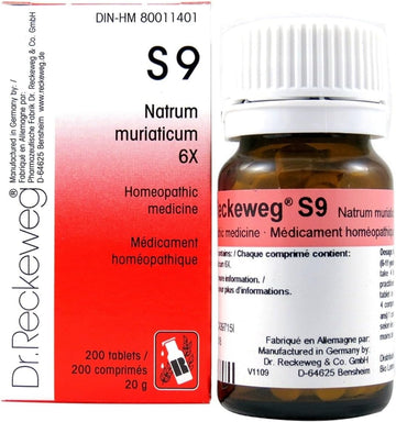 Dr. Reckeweg S9 6X (200 Tablets) : Health & Household
