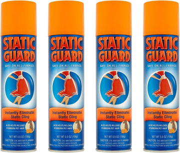 Static Guard Spray 5.5 oz - Pack of 4