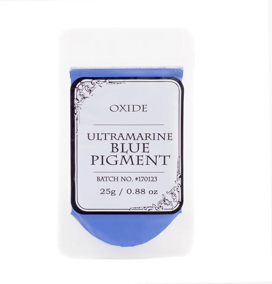 Mystic Moments | Ultramarine Blue Pigment Oxide Mineral Powder 50g Natural Vegan GMO Free