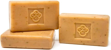 Sibu Sea Buckthorn Soap, Cleansing Face & Body Bar With Citrus Scent (3-Pack) – Moisturizes Skin, Reduces Redness And Blemishes, And Calms Sensitive Skin