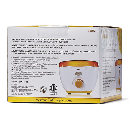 Gigi Hair Removal Wax Warmer, Mini Honee, Warmer For 5 Oz. Wax Can : Beauty & Personal Care