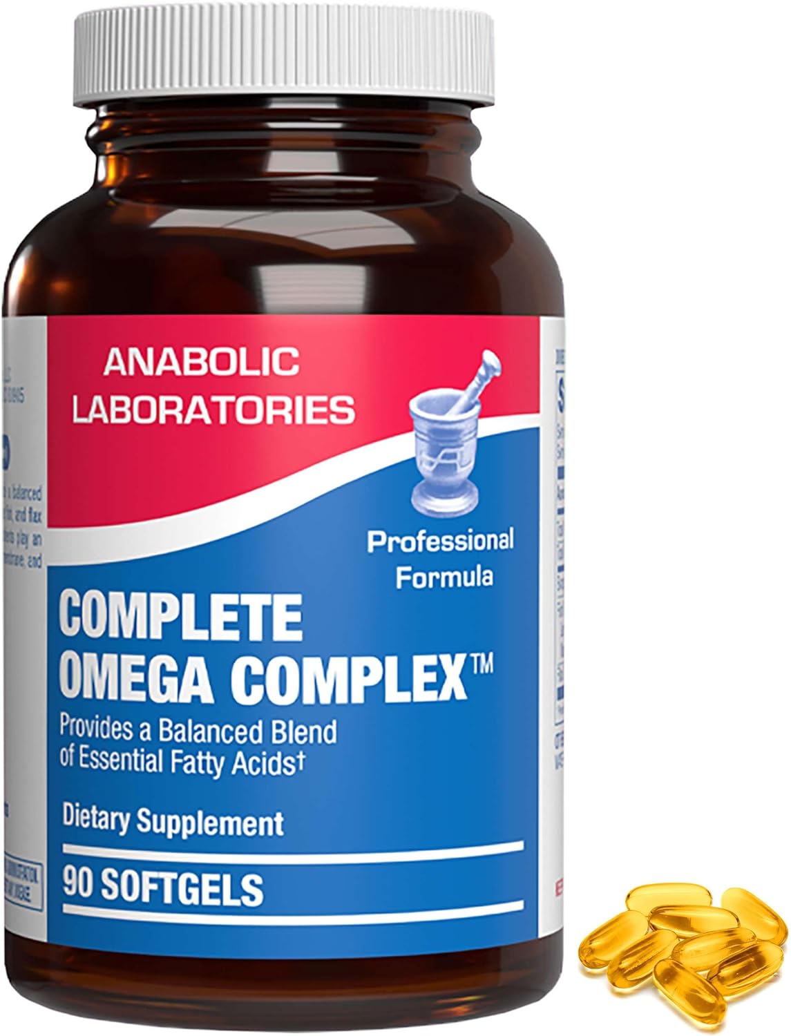 Triple Omega 3 6 9 Supplement - 90 Softgels from Fish, Flax, and Borag