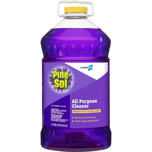 Cloroxpro Pine-Sol All Purpose Cleaner, Lavender Clean, 144 Ounces (Package May Vary)