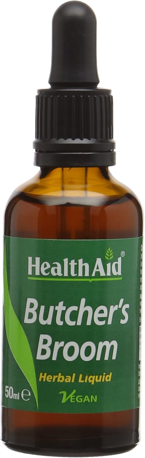 Healthaid Butcher'S Broom (Ruscus Aculeatus) 50Ml Liquid (Pack Of 2)