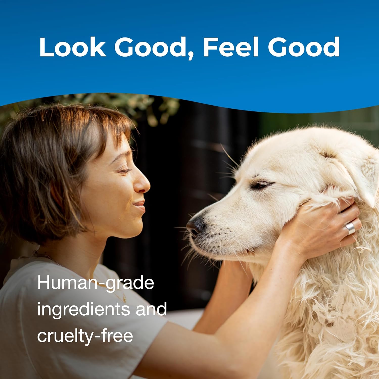 Pet Shampoos Plus Conditioners : Pet-Ag Fresh ’n Clean 2-N-1 Conditioning Shampoo, Baby Powder Scent - 18 oz - Moisturizes with Vitamin E & Aloe Vera - Strengthens & Repairs Coats - Soap Free