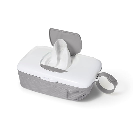 Oxo Tot On-The-Go Wipes Dispenser With Diaper Pouch, Gray