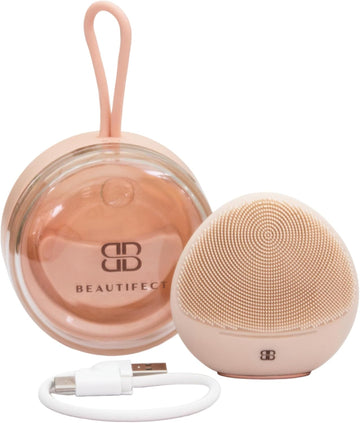 Beautifect Heatsonic Face Scrubber - Advanced Thermal Cleansing At 42°C With Customizable Skincare Modes - Ipx7 Waterproof Facial Cleansing Brush