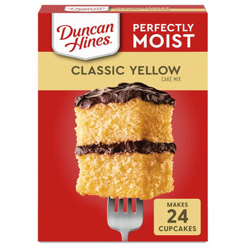 Duncan Hines Classic Cake Mix, Yellow, 15.25 Oz