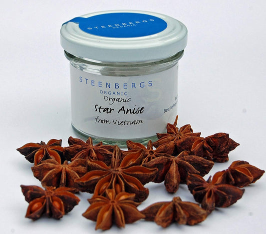 Steenbergs Organic Star Anise Standard Jar - 18G