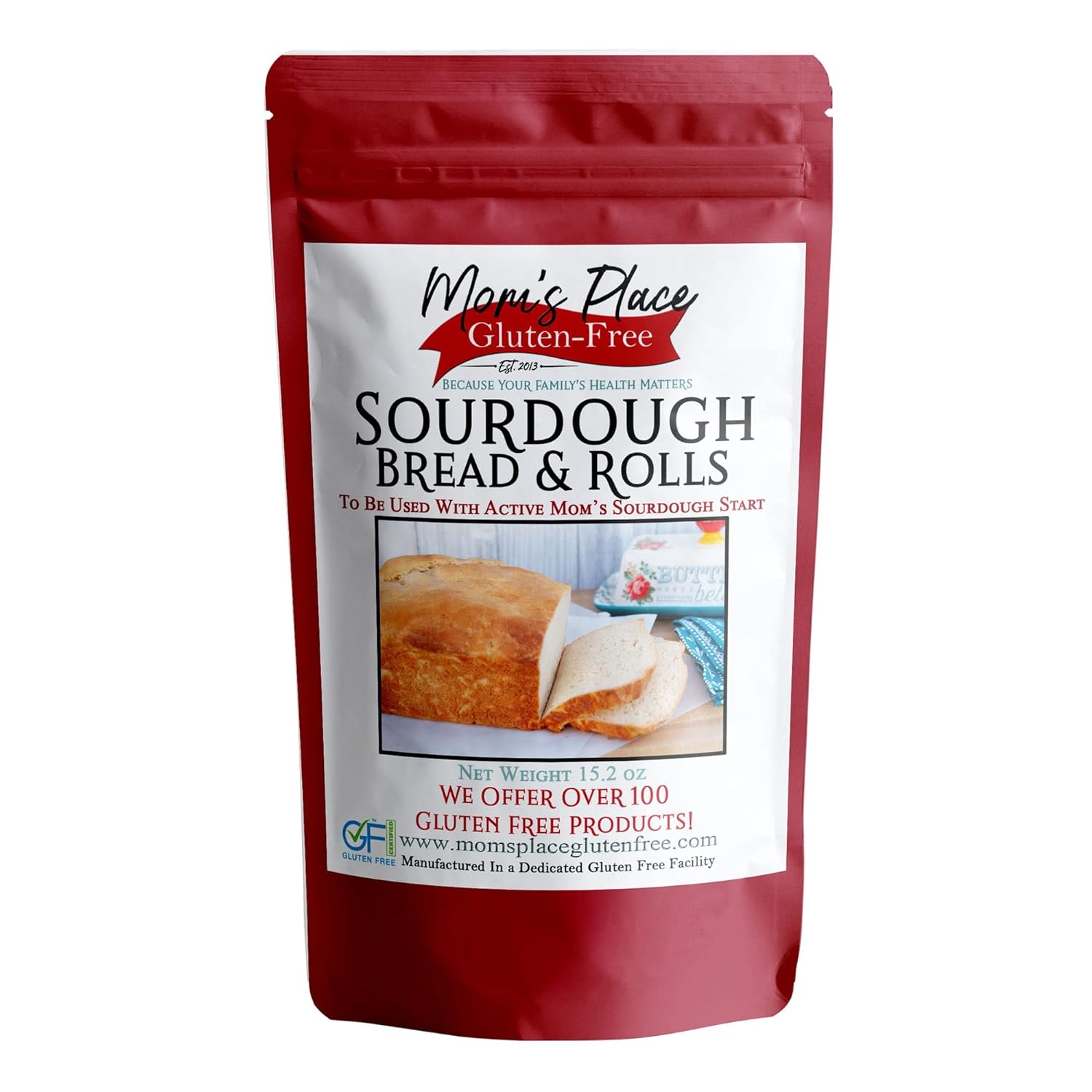 Gluten Free Sourdough Bread or Rolls Mix Refill (1)