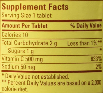 Nature Made Vitamin C 500Mg 250 Count Caplets