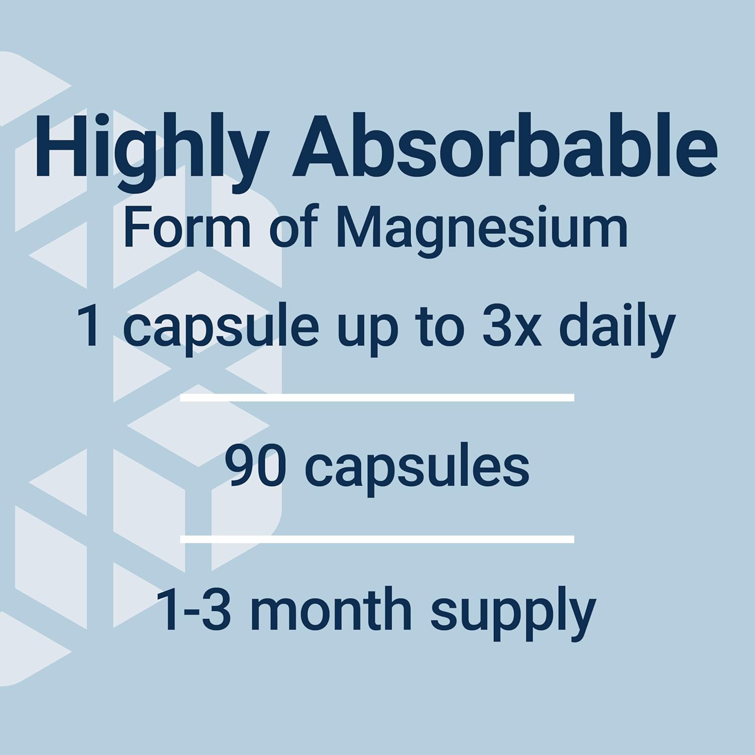 Life Extension Magnesium Glycinate, Heart Health, Bone Health, Nerve And Muscle Support, Highly Absorbable, Gluten-Free, Non-Gmo, Vegetarian, 90 Capsules